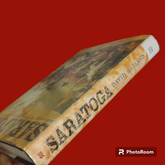 Saratoga / A Novel of the American Revolution / 1st edition David Garland - Picture 2 of 5